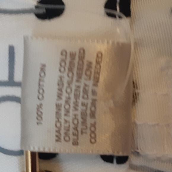 * LOFT OFF WHITE SHORTS WITH BLACK POLKA DOTS, SIZE 8 NEW - Picture 5 of 10